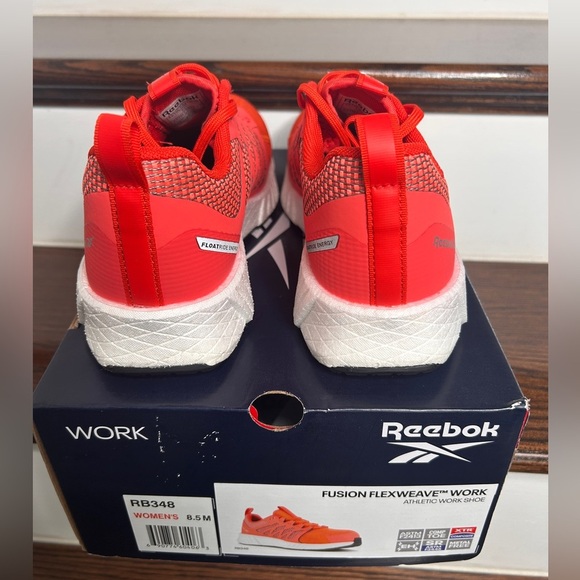 Reebok Women’s Fusion Flexweave Safety Toe Athletic Work Shoe - Picture 8 of 9
